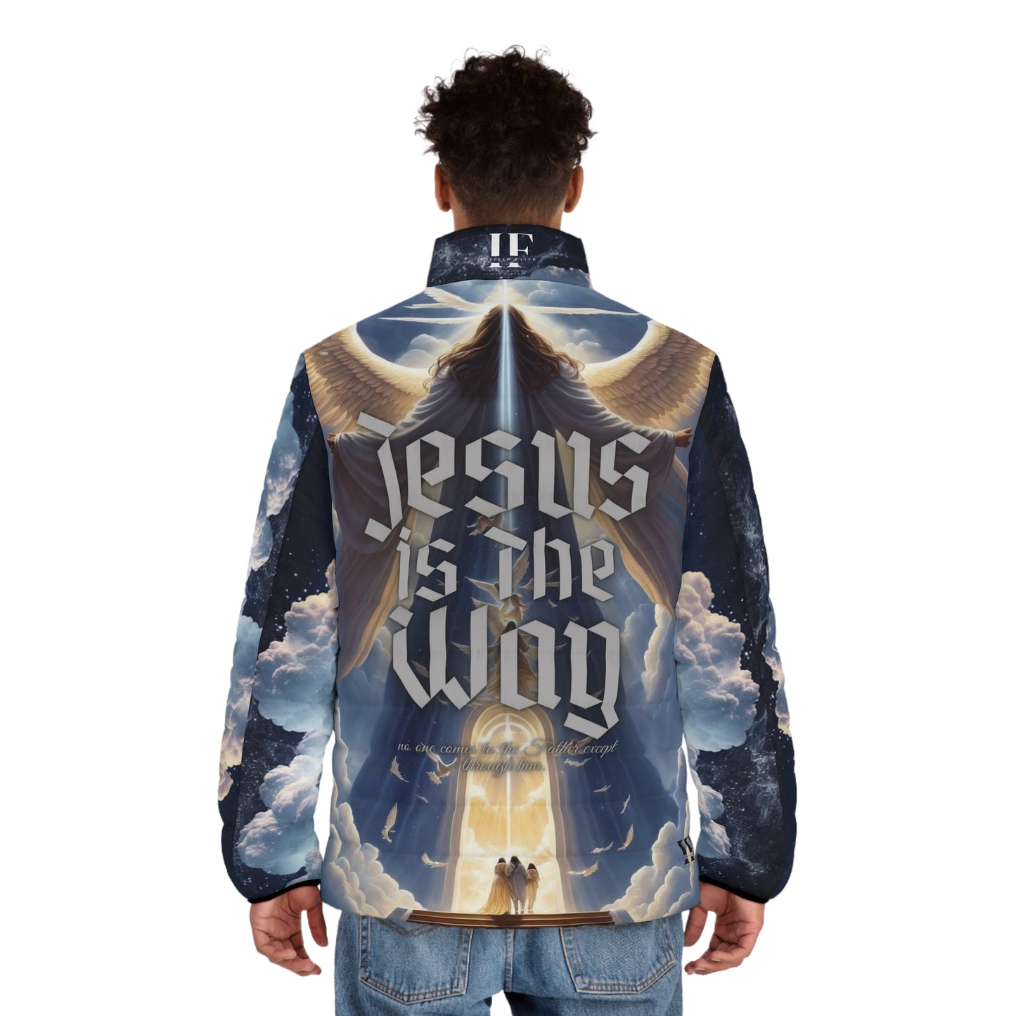 Jesus is the Way Puffer Jacket