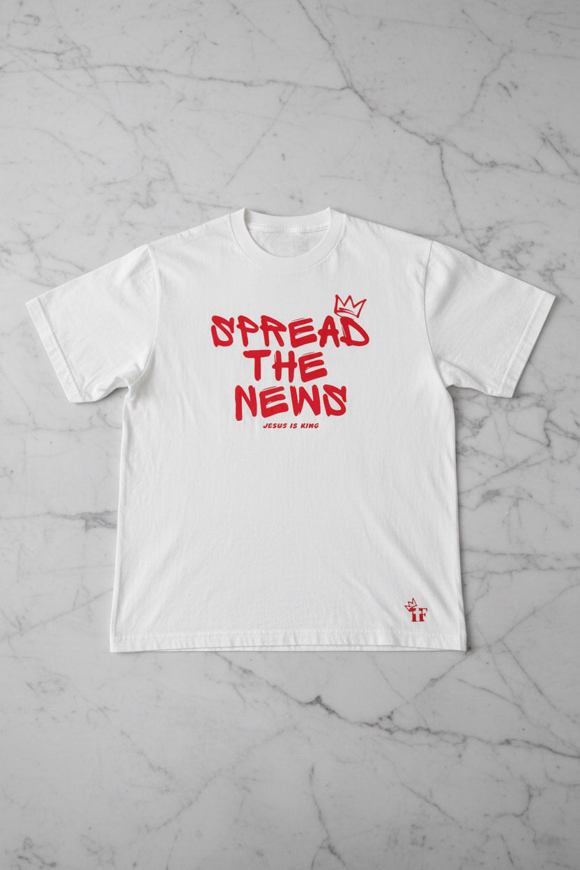 SPREAD THE NEWS - HEAVY T-SHIRT