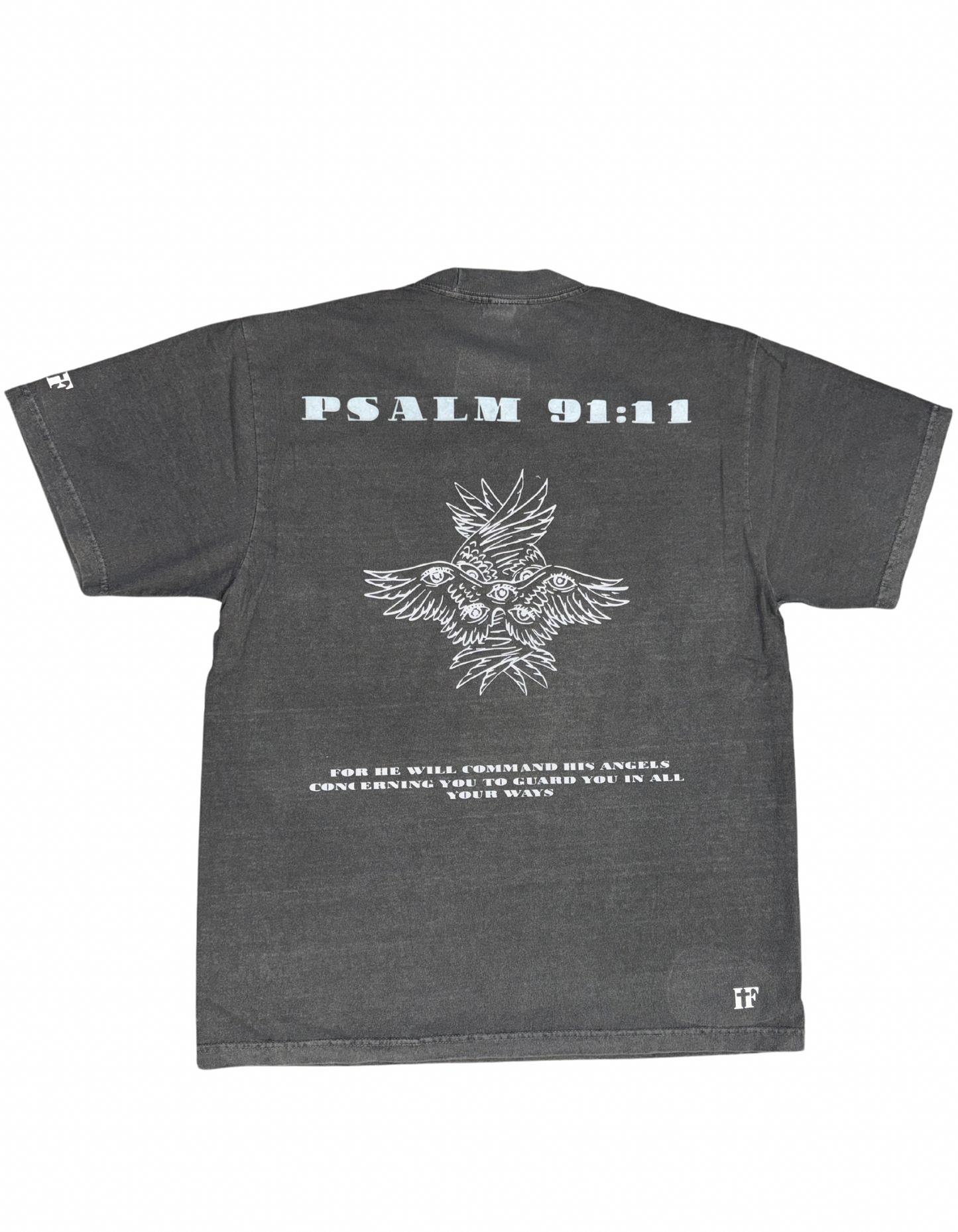 PSALM 91:11 ICED OUT ANGEL T-SHIRT