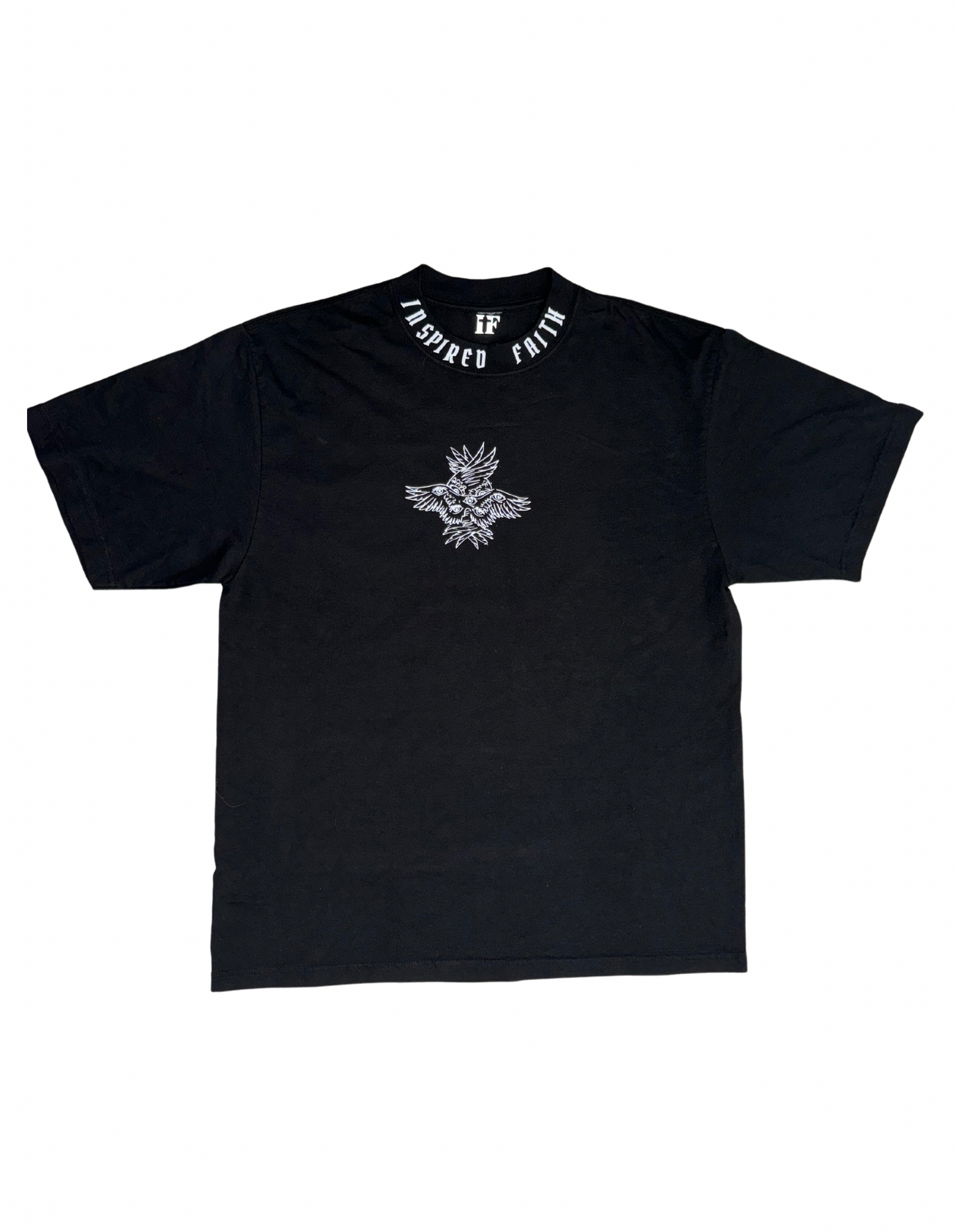 PSALM 91:11 ICED OUT ANGEL T-SHIRT